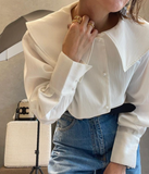 BIG COLLAR BLOUSE