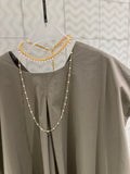 V NECK TENT LINE ONEPIECE