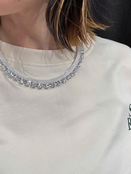 BIJOU MESH NECKLACE