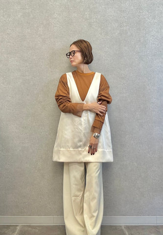 SATIN TUNIC