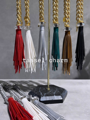 TASSEL BAG CHARM