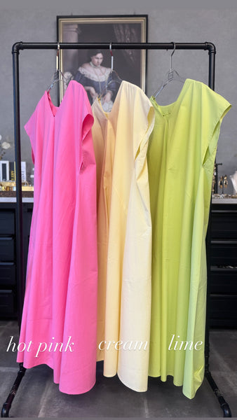 V NECK TENT LINE ONEPIECE