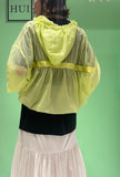SHEER HOODIE