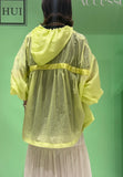 SHEER HOODIE