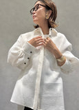SHEER JACQUARD SHIRTS