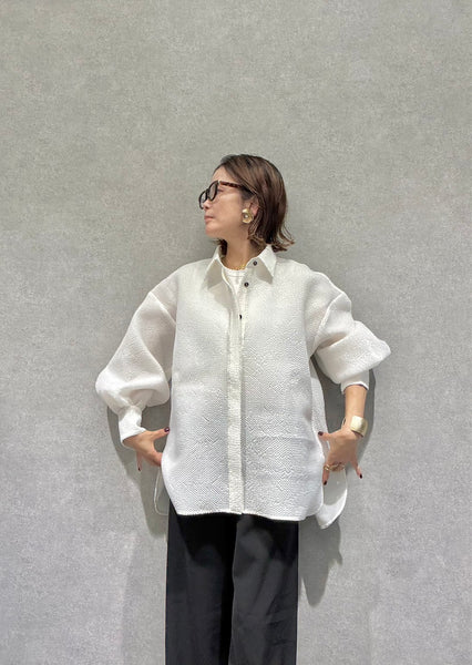 SHEER JACQUARD SHIRTS