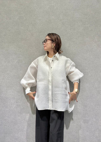 SHEER JACQUARD SHIRTS