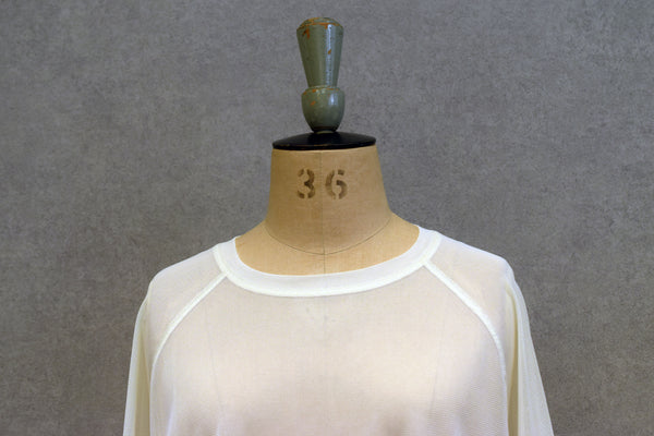 RAGLAN TULLE PULLOVER