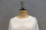 RAGLAN TULLE PULLOVER