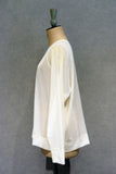 RAGLAN TULLE PULLOVER