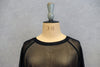 RAGLAN TULLE PULLOVER
