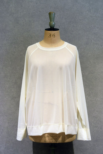 RAGLAN TULLE PULLOVER