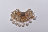 FRINGE PEARL BROOCH
