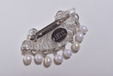 FRINGE PEARL BROOCH