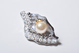OYSTER PEARL BROCCH