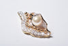 OYSTER PEARL BROCCH