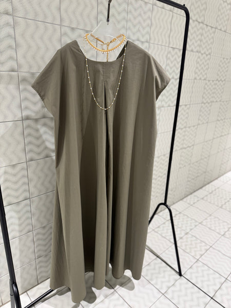 V NECK TENT LINE ONEPIECE