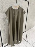 V NECK TENT LINE ONEPIECE