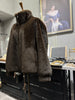 fake fur blouson