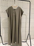 V NECK TENT LINE ONEPIECE