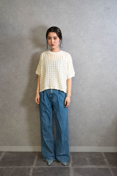 WAFFLE PULLOVER