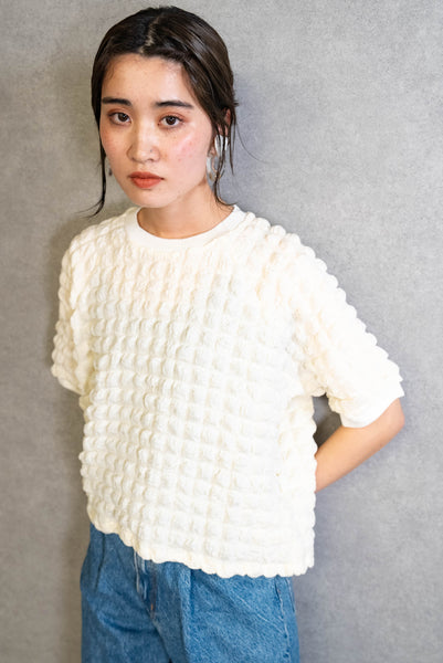 WAFFLE PULLOVER