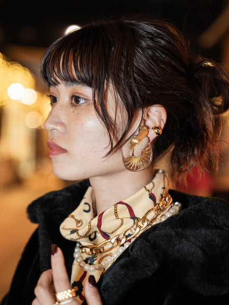 SWAN EARRING