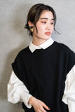 FRENCH SLEEVE URAKE PULLOVER