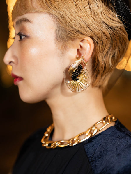 SWAN EARRING