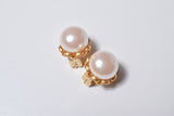 CHAIN PEARL S EARRING/PIERCE