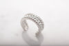 PARALLEL ZIRCONIA EAR CUFF