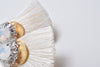 FRINGE STONE EARRING