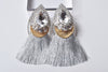 FRINGE STONE EARRING