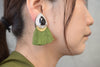 FRINGE STONE EARRING