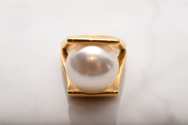BIG PEARL RING