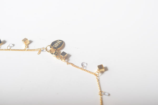 CUBE CRYSTAL NECKLACE