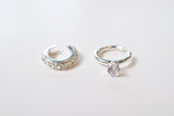 ZIRCONIA 2SET EARCUFF