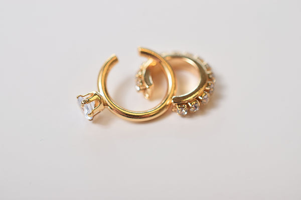 ZIRCONIA 2SET EARCUFF