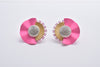 MODERN FLOWER EARRING/PIERCE