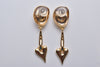 SWING HEART EARRING/PIERCE