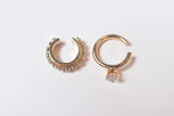 ZIRCONIA 2SET EARCUFF