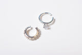 ZIRCONIA 2SET EARCUFF