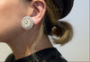 MEDALLION EARRING