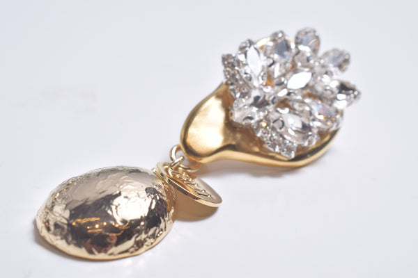 PINEAPPLE EARRING/PIERCE