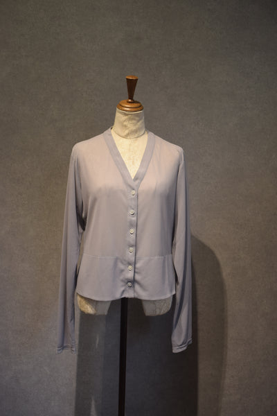 CROPPED SHEER CARDIGAN