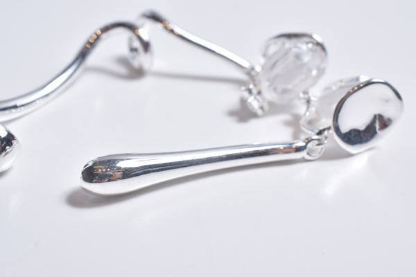 CURVE EARRING/PIERCE