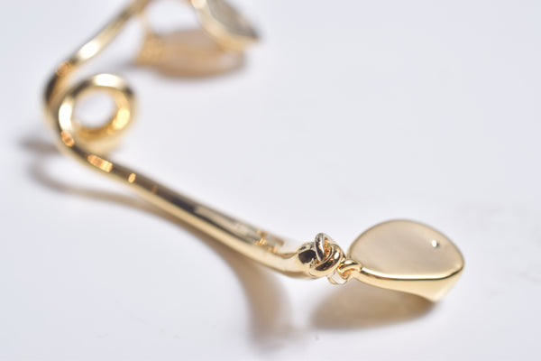 CURVE EARRING/PIERCE