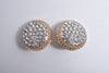 PAVE EARRING/PIERCE