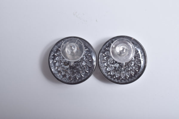 PAVE EARRING/PIERCE
