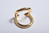 DOUBLE CURVED RING